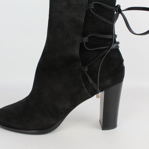 NEW JIMMY CHOO Hampton 80 Suede Ankle Boots - Picture 11 of 16